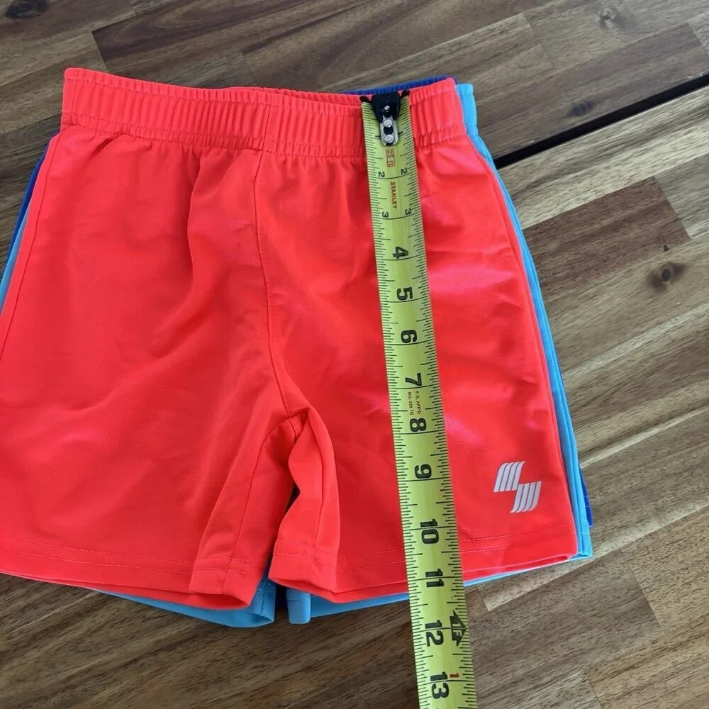 THE CHILDREN'S PLACE Sport Set Of‎ 3 Sporty Shorts Polyester Size 4T Gym School